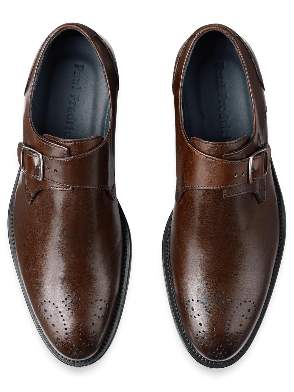 Henry Monk Strap - Dark Brown Product Image