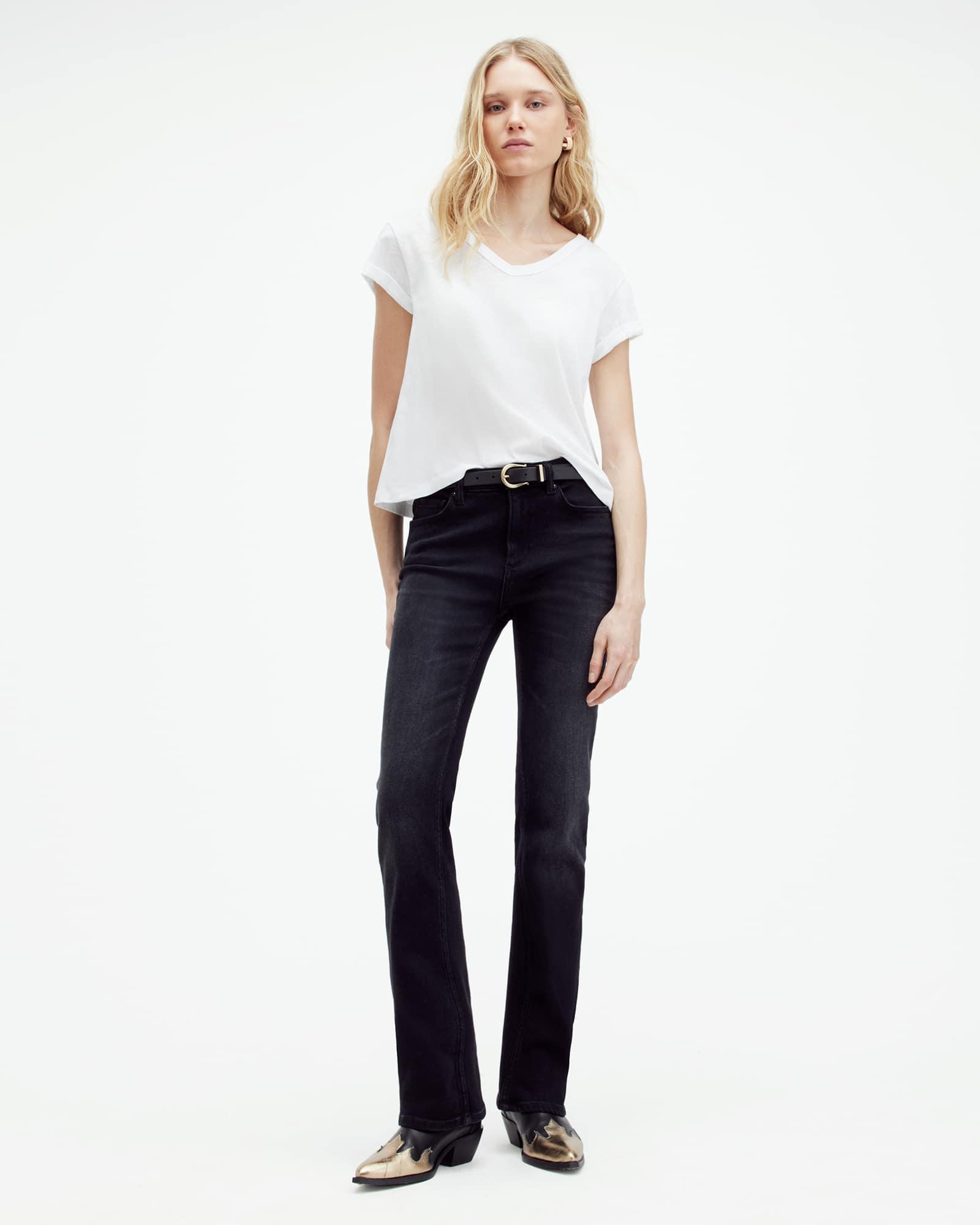 Anna V-Neck Short Sleeve T-Shirt Product Image