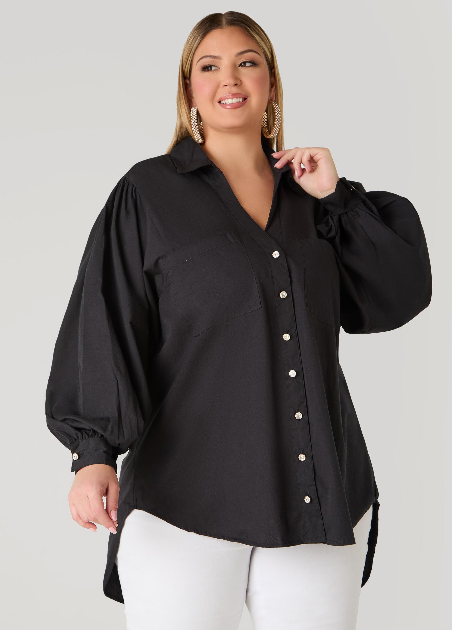 Tie Up Open Back Shirt Product Image