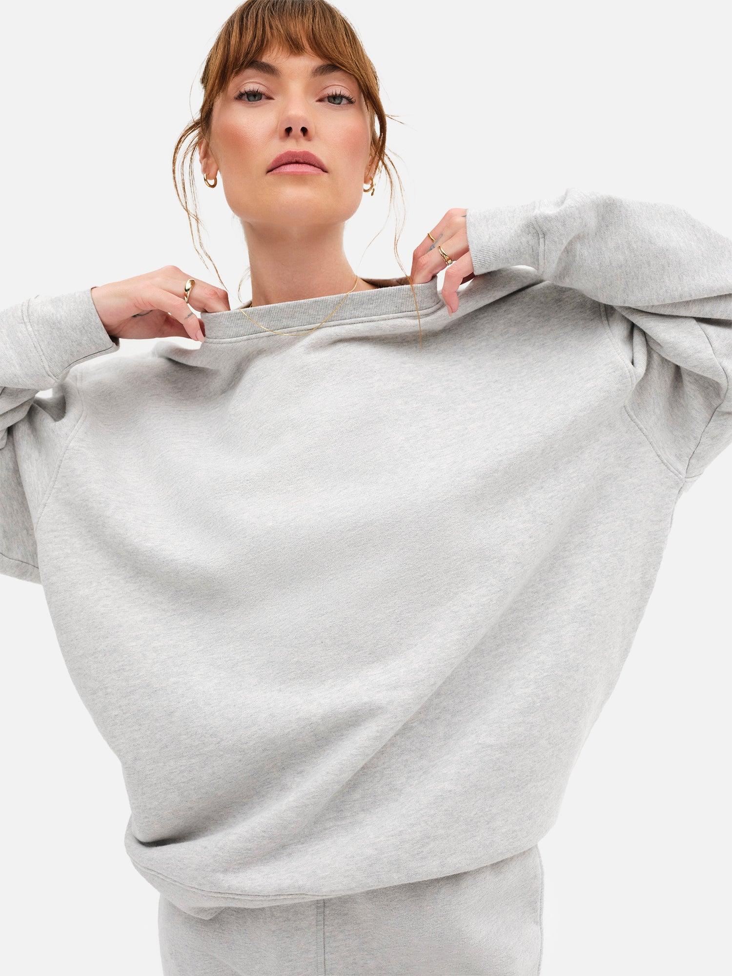 Organic Fleece Oversized Sweatshirt Female Product Image