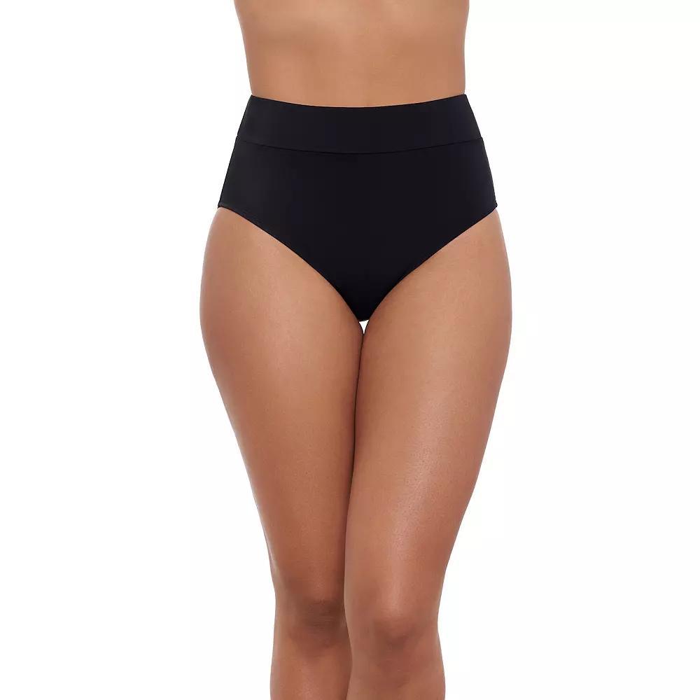 Women's Bal Harbour Tummy Control Swim Brief Bottoms, Size: Medium, Blue Product Image