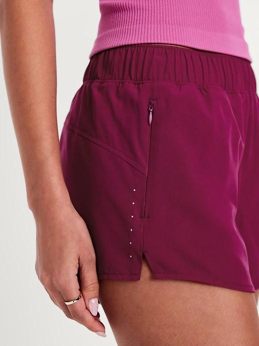 Mid-Rise StretchTech Run Shorts -- 3-inch inseam Product Image