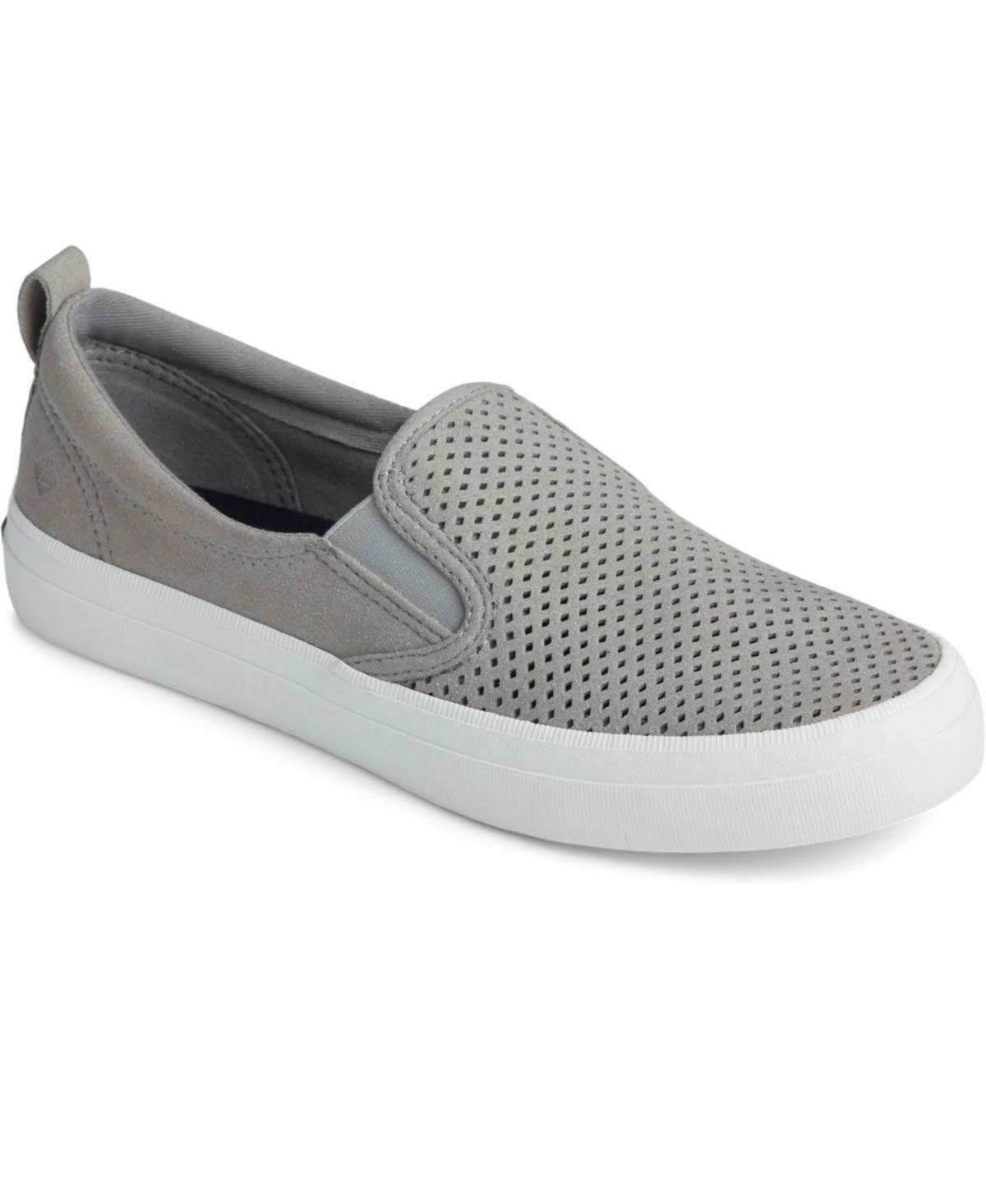 Womens Crest Twin Gore Perforated Slip On Sneakers, Created for Macys Product Image