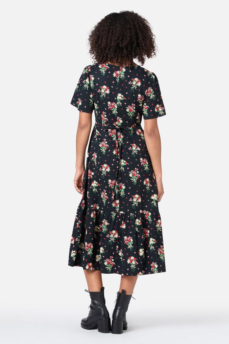 Lucia Floral Bow Dress Product Image