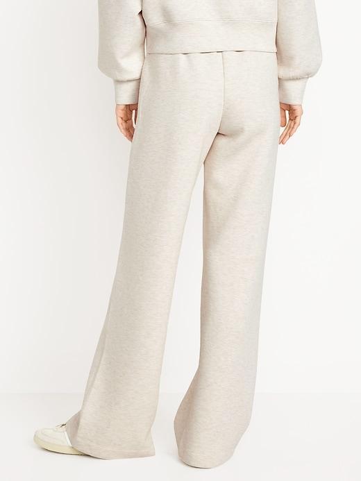 High-Waisted Bounce Fleece Wide-Leg Pants Product Image