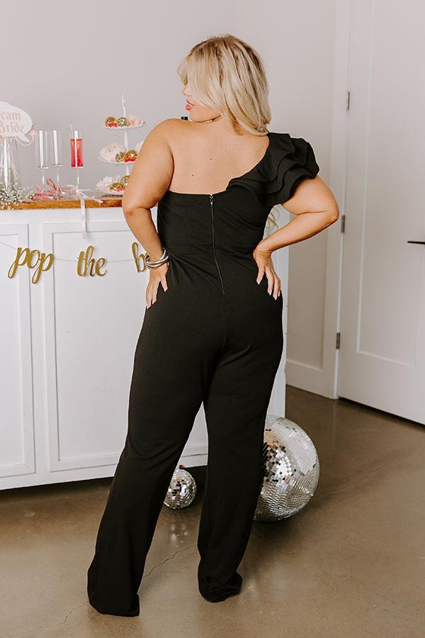 Best Party Ever Ruffle Jumpsuit Curves Product Image