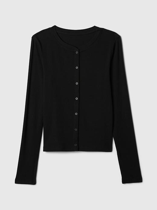 Modern Rib Cardigan Product Image