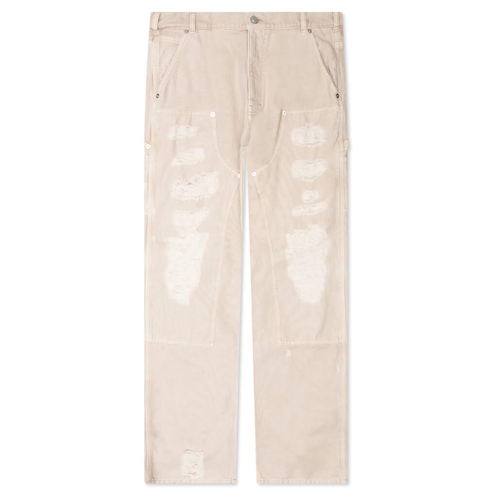 Destroyed Carpenter Pant - Off-White Male Product Image