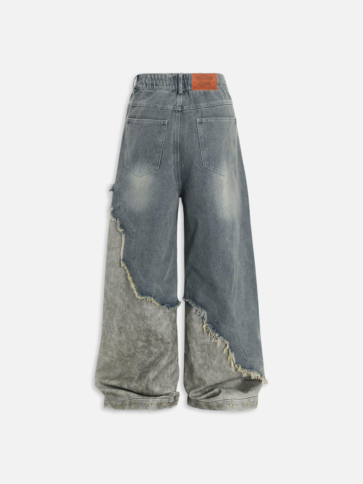 Aelfric Eden Leather Super Baggy Jeans Product Image
