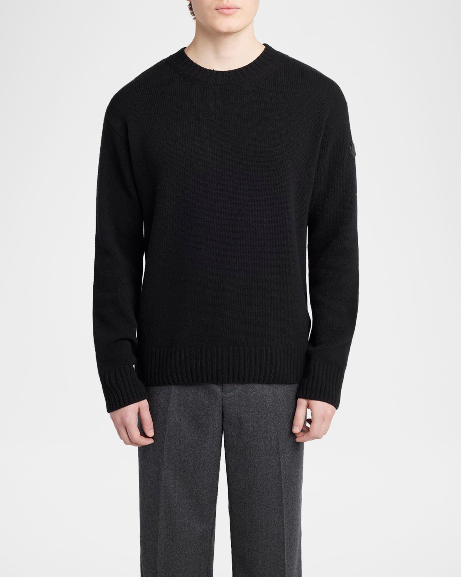Men's Wool and Cashmere Crewneck Sweater Product Image
