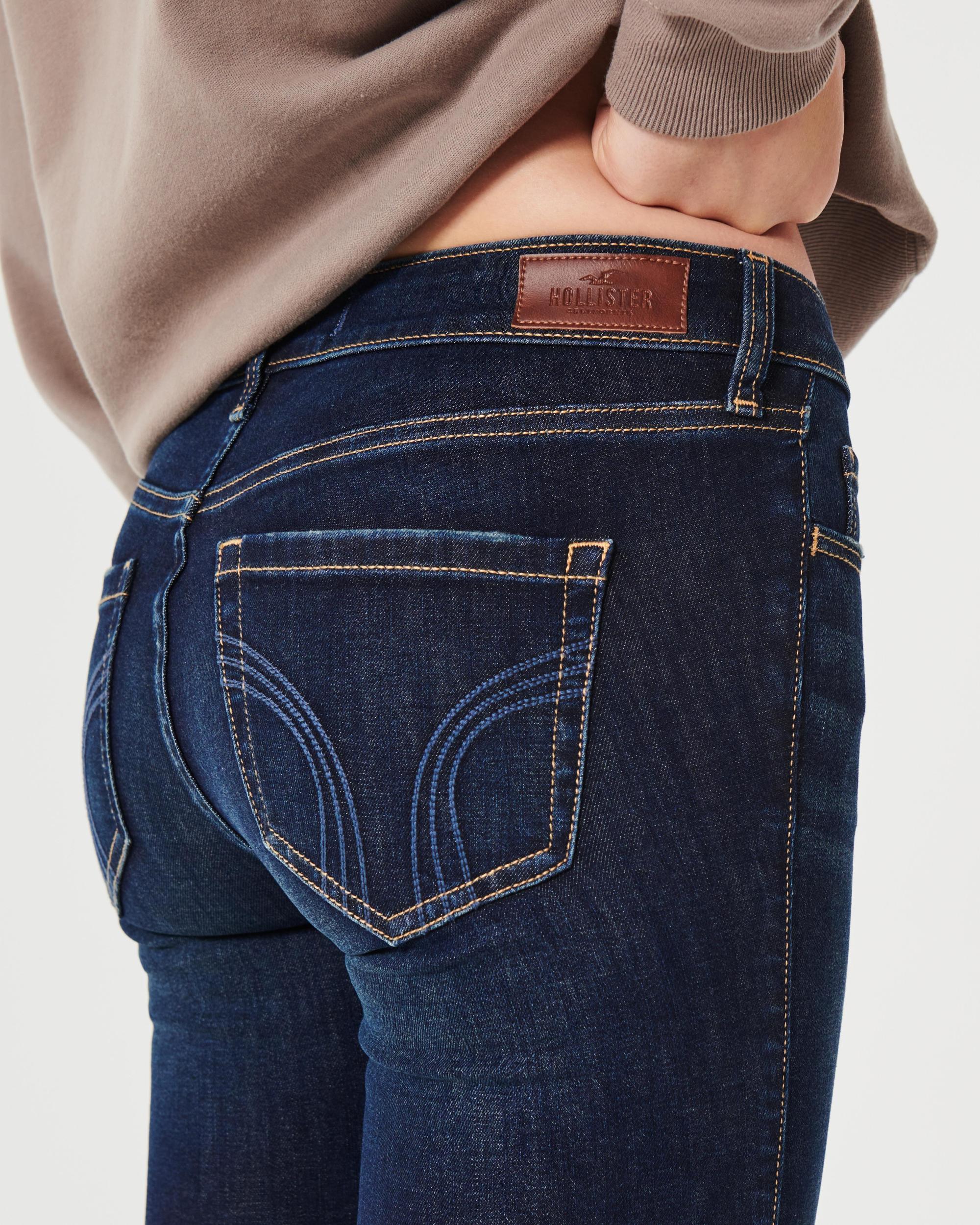 Low-Rise Dark Rinse Wash Boot Jeans Product Image