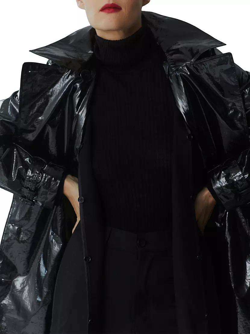 Double-Breasted Trench Coat Product Image