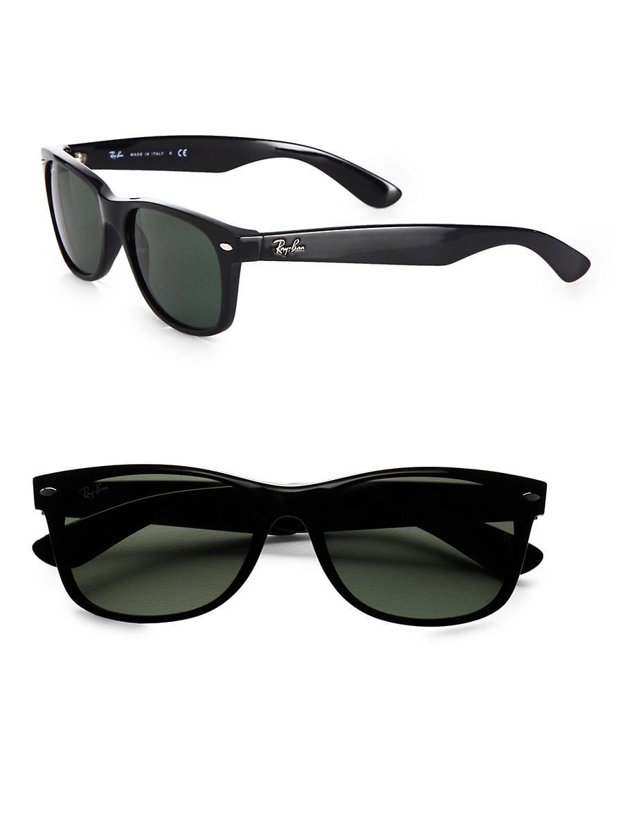 Mens RB2132 55MM New Wayfarer Sunglasses Product Image