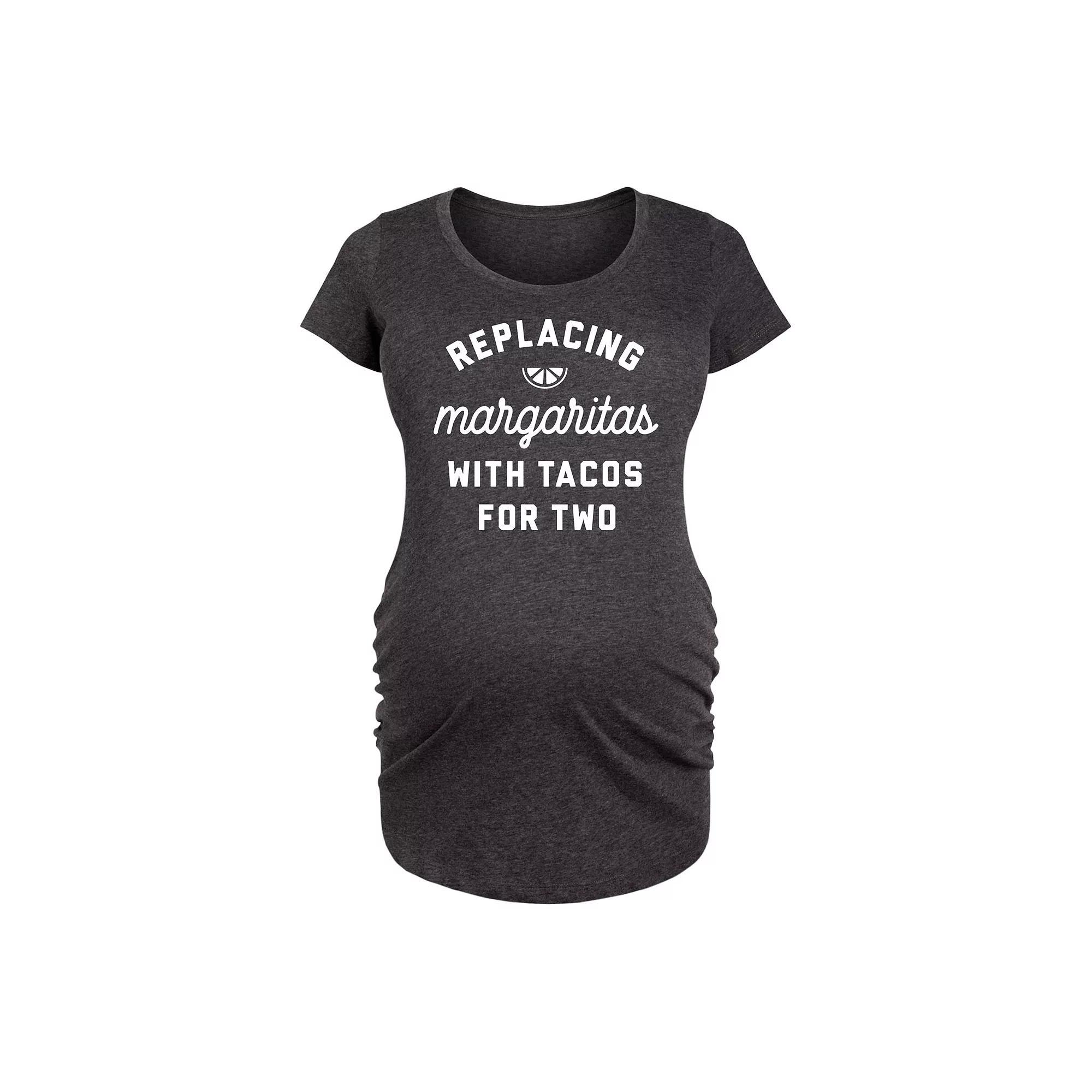 Maternity Joy Vintage Ornament Graphic Tee, Womens Product Image