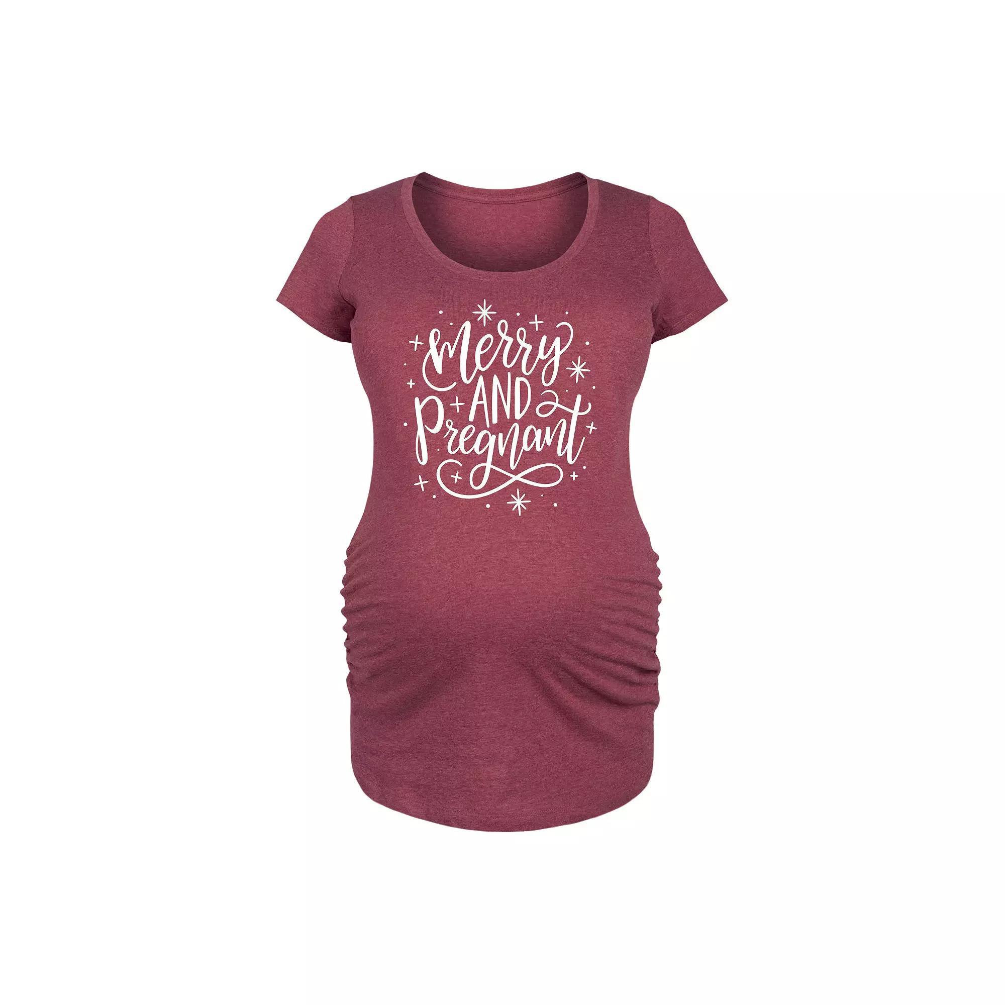 Maternity Due In May Graphic Tee, Womens Product Image