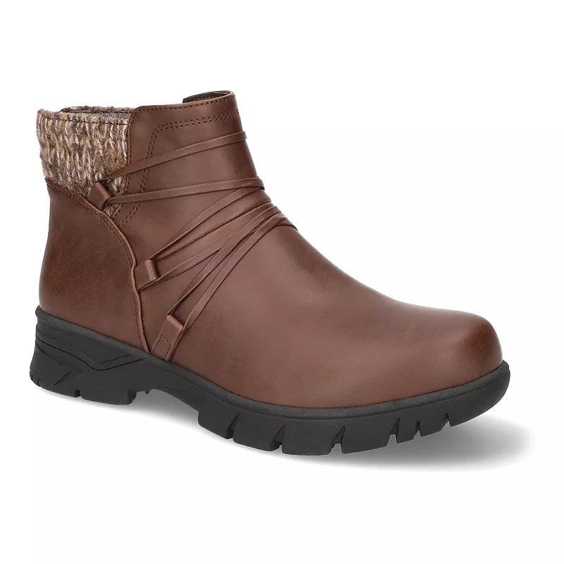 Easy Street Womens Stefani Strap Detail Ankle Boots Product Image