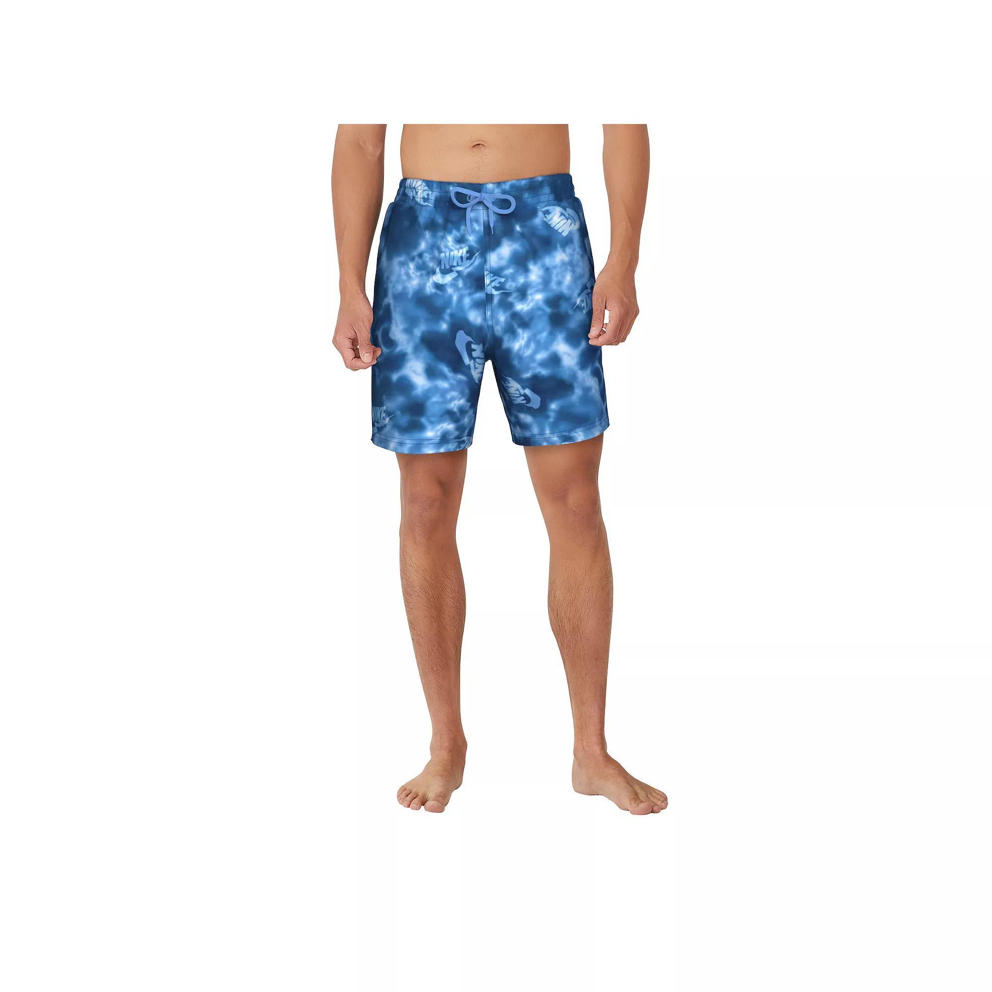 Mens Nike 7 Tie Dye Swim Trunks Product Image