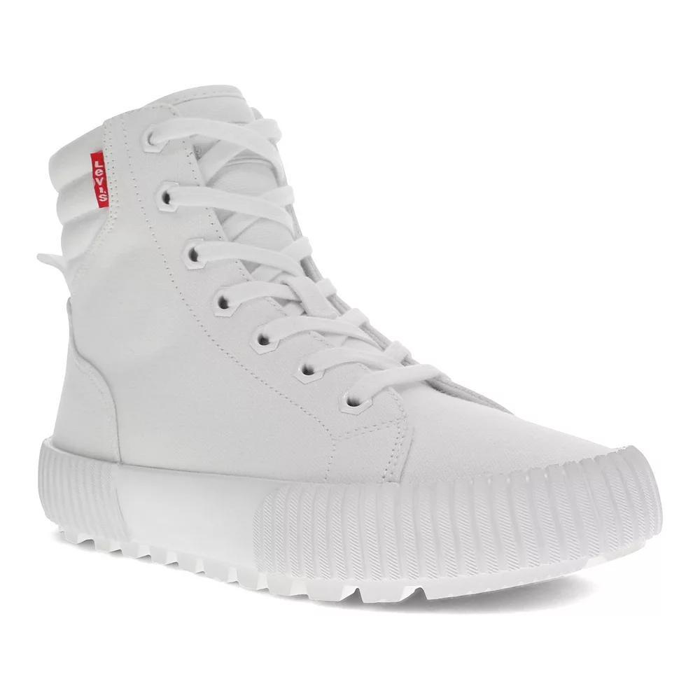 Levi's® Olivia CVS Women's High Top Sneakers, Size: 7, White Monchrome Product Image
