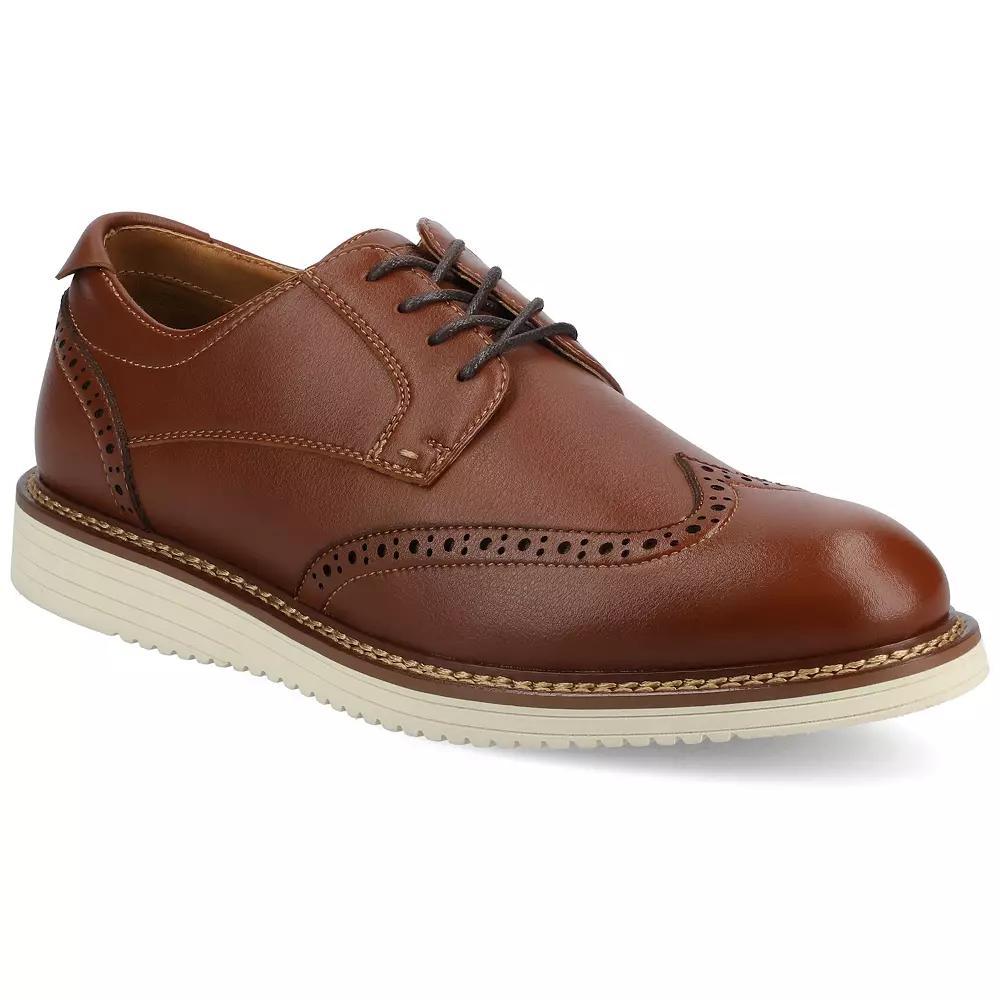 VANCE Lorenzo Comfort Wingtip Mens Flexible Casual Hybrid Dress Shoes Product Image