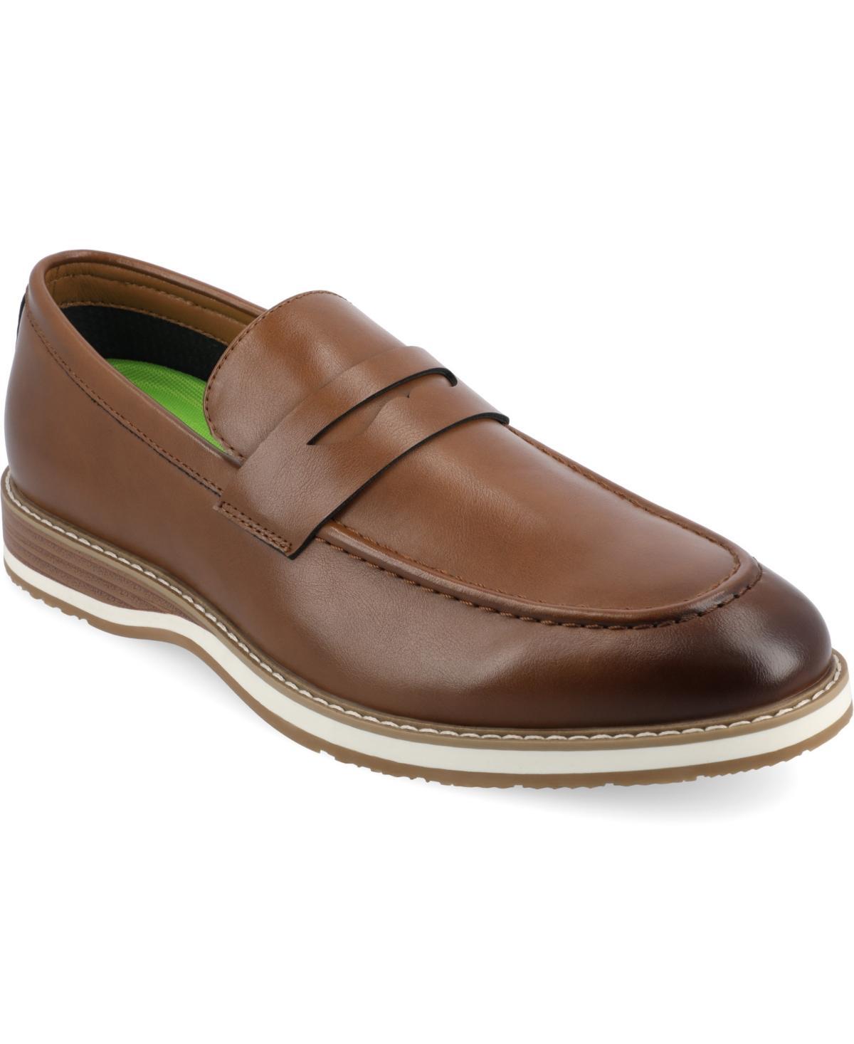 VANCE Kahlil Men's Tru Comfort Foam Slip-On Penny Loafers, Size: 11, Blue Product Image