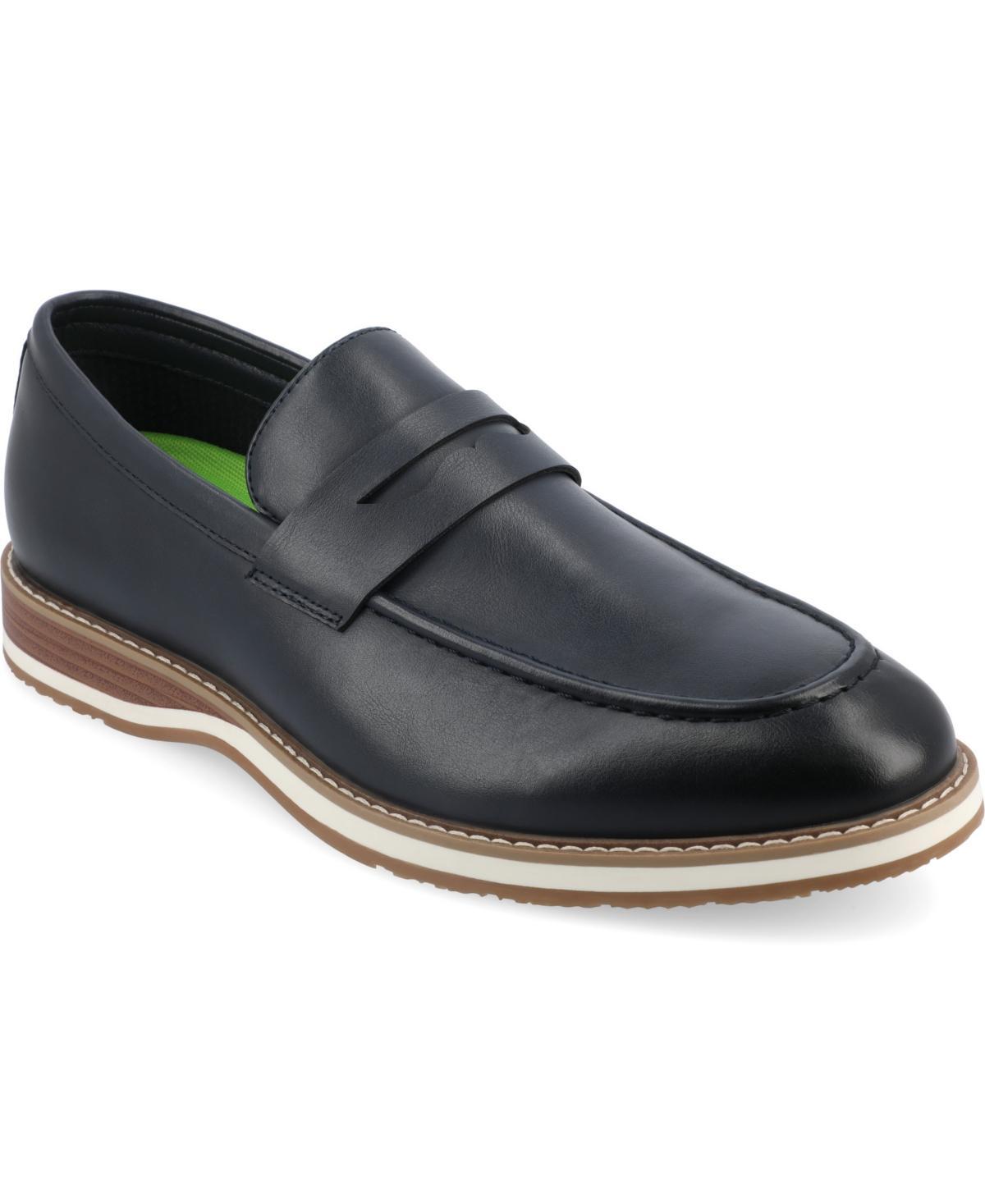 VANCE Kahlil Men's Tru Comfort Foam Slip-On Penny Loafers, Size: 11, Blue Product Image