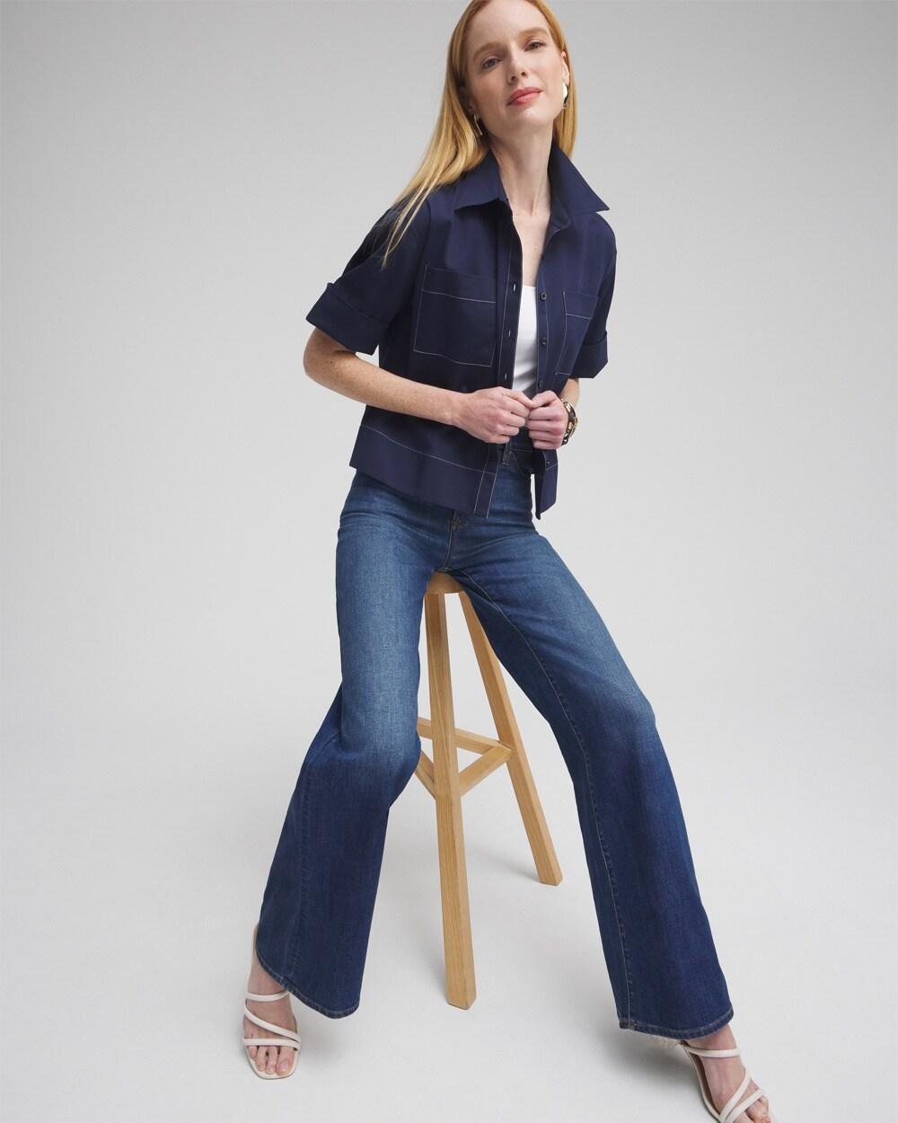 Warm Banded Hem Top Product Image