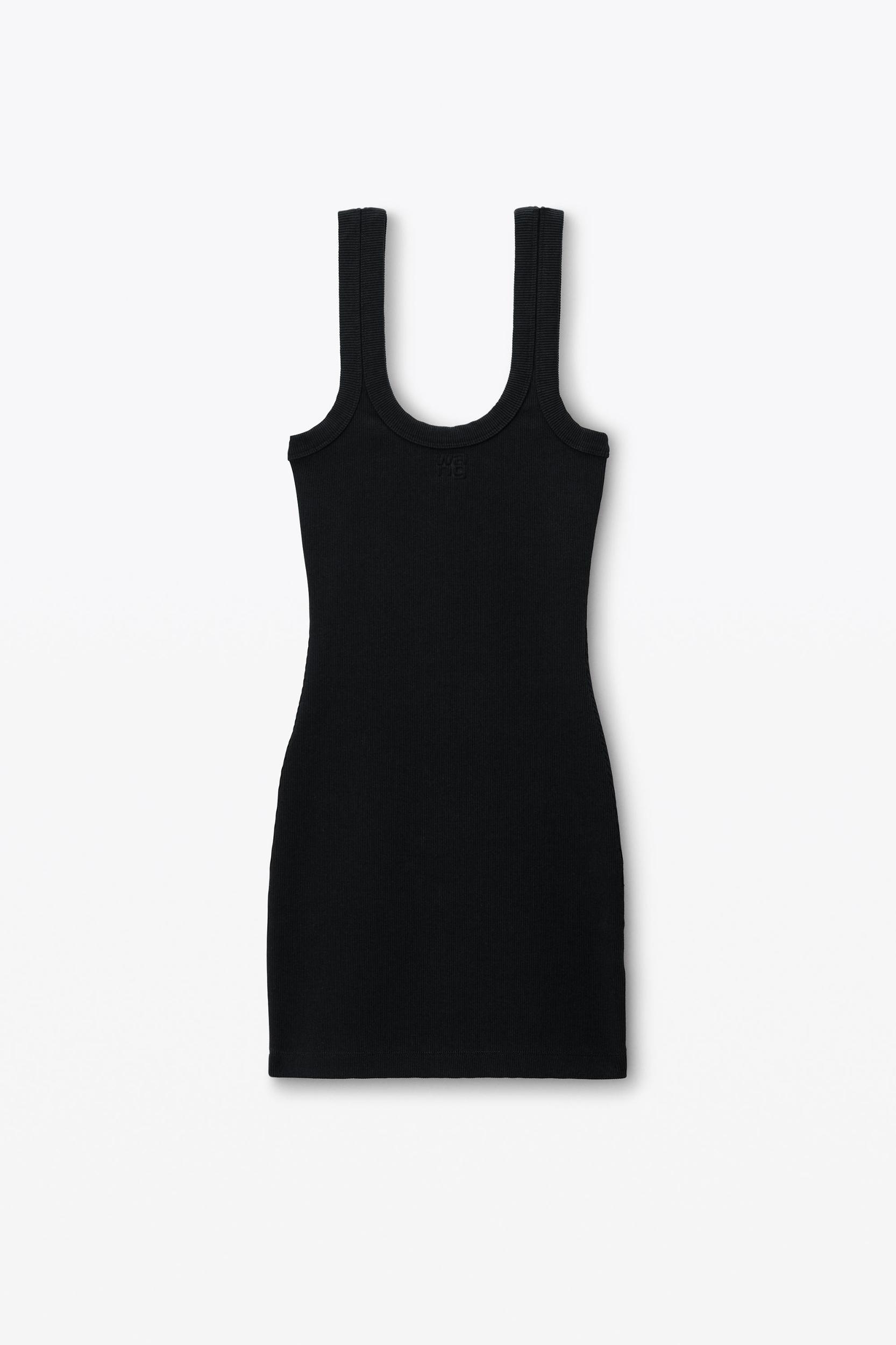 Logo Rib-knit Tank Minidress Product Image