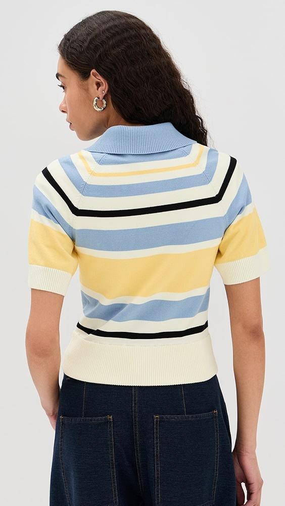 ALIGNE Emmet Knitted Polo | Shopbop Product Image
