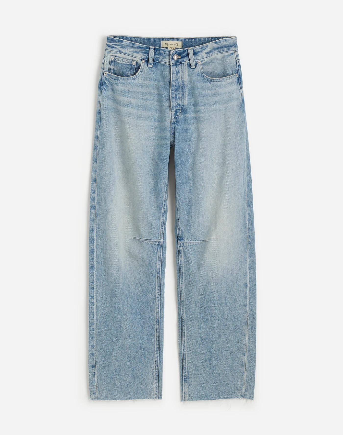 The Curvy Darted Barrel-Leg Jean Product Image