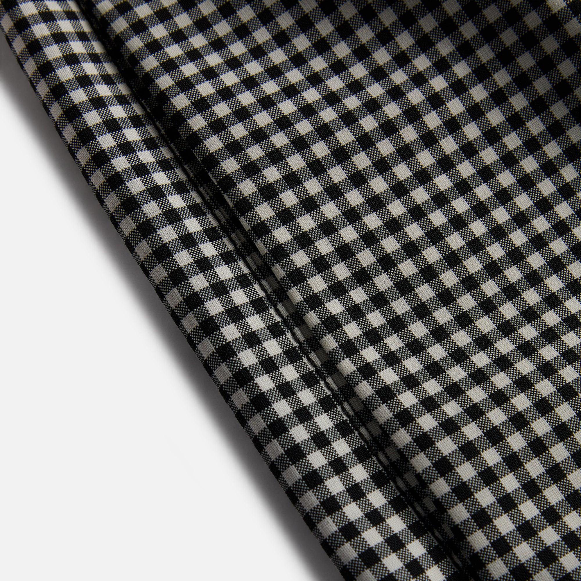 Marni Trousers - Black Gingham Female Product Image