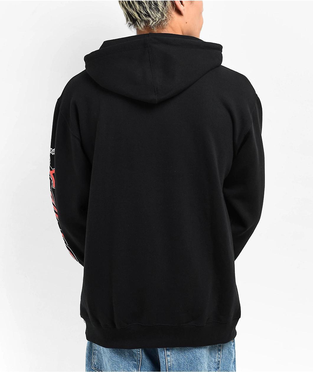 Pokemon & Santa Cruz Poke Ball Dot Men's Hoodie Product Image