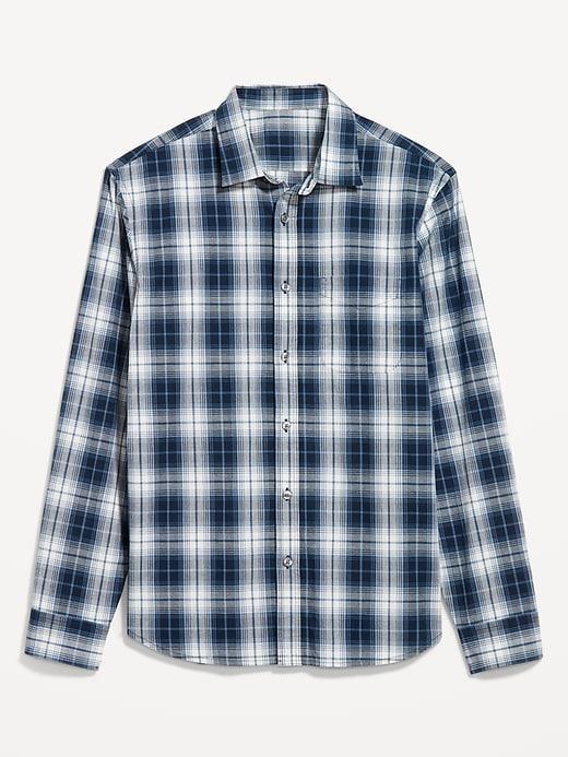 Slim Fit Built-In Flex Poplin Everyday Shirt Product Image