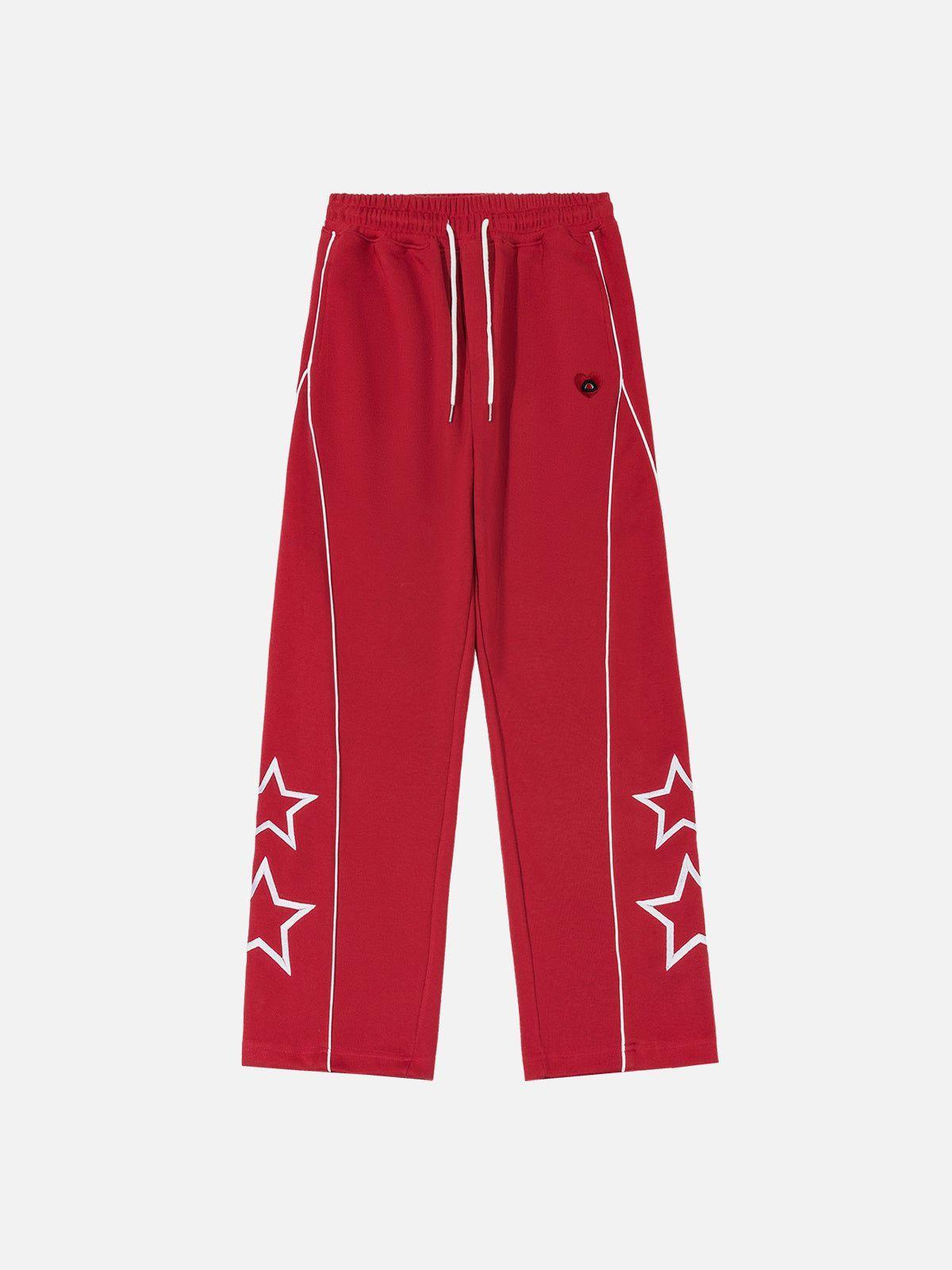 Aelfric Eden Star Print Baggy Sweatpants Product Image