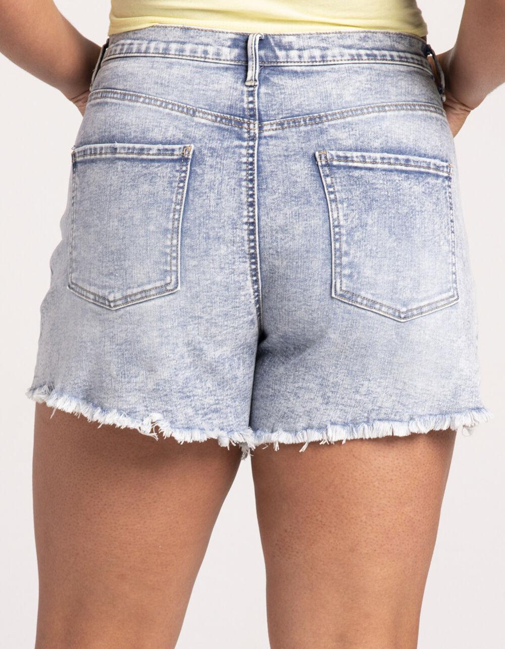 RSQ Destroy Womens Denim Shorts Product Image