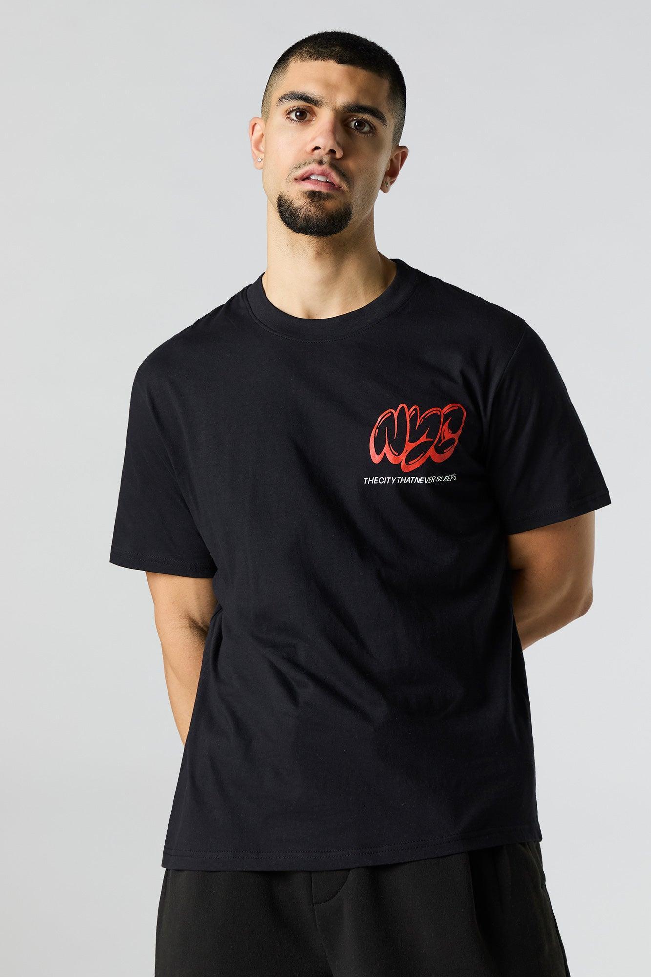 NYC Graphic T-Shirt Male Product Image