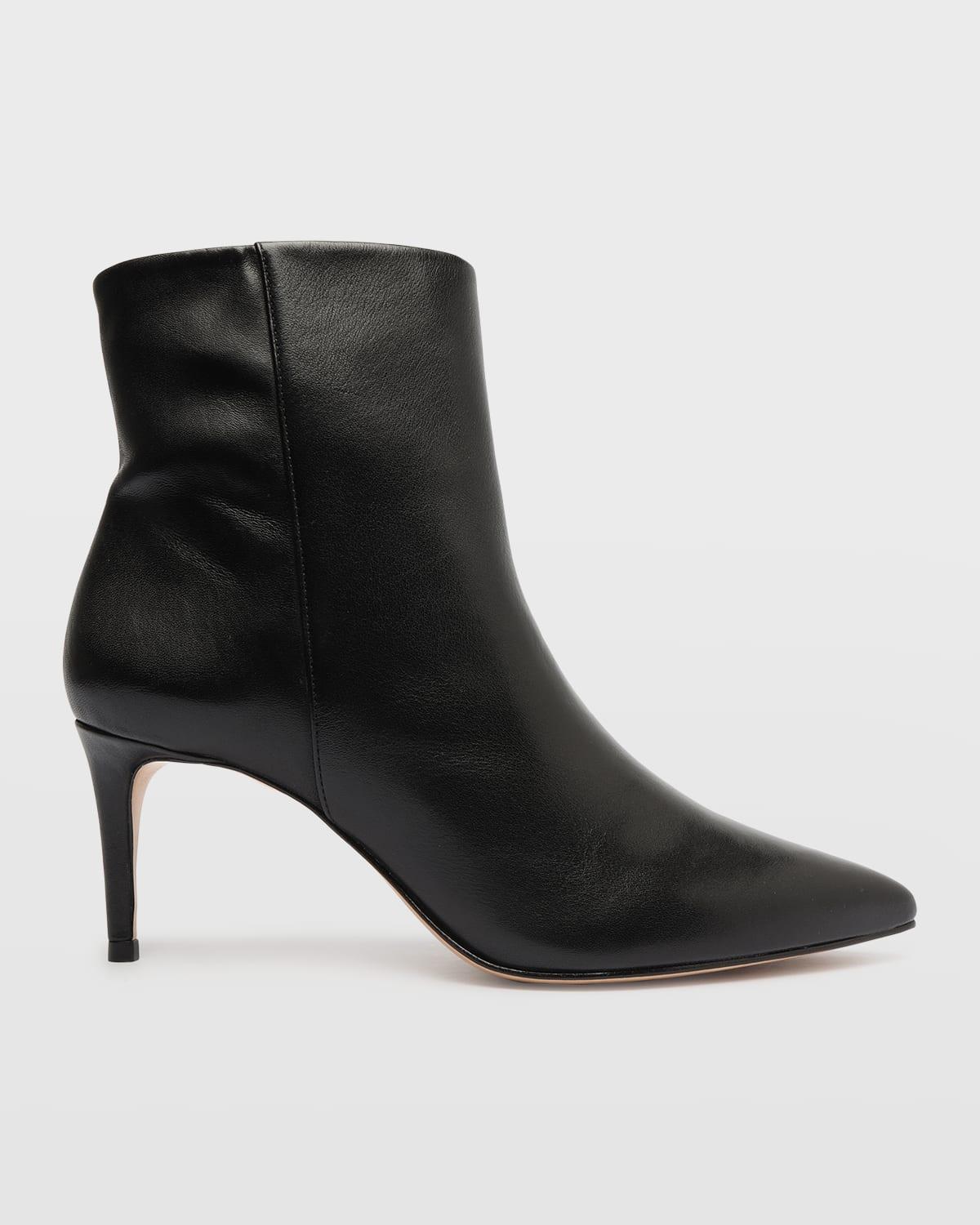 Magali Mid Leather Bootie Product Image