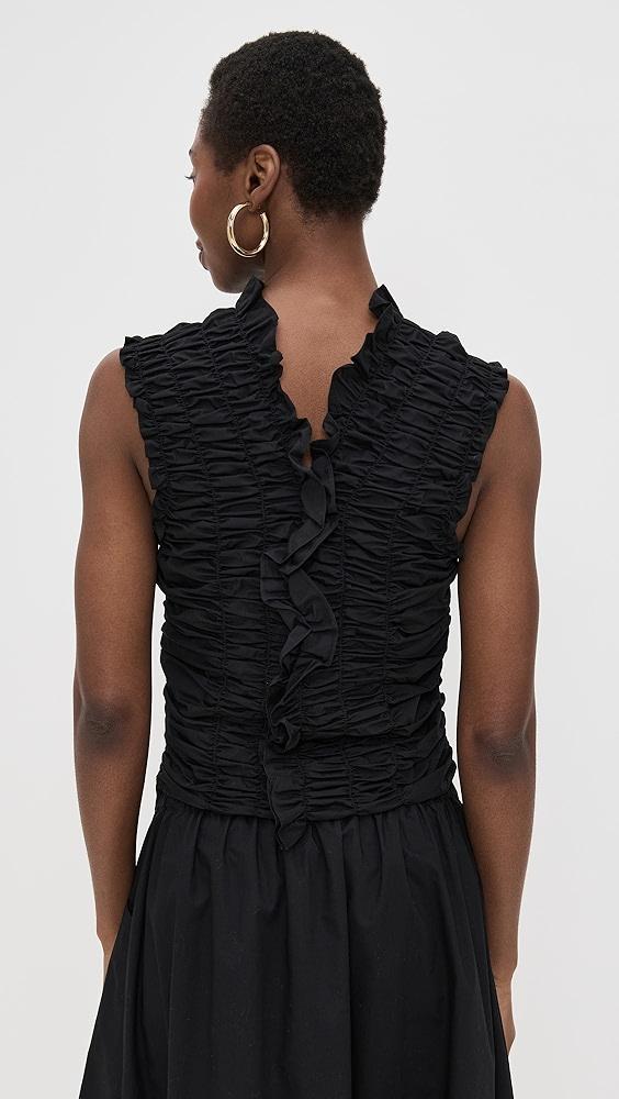 Lee Mathews Wendy Ruched Top | Shopbop Product Image