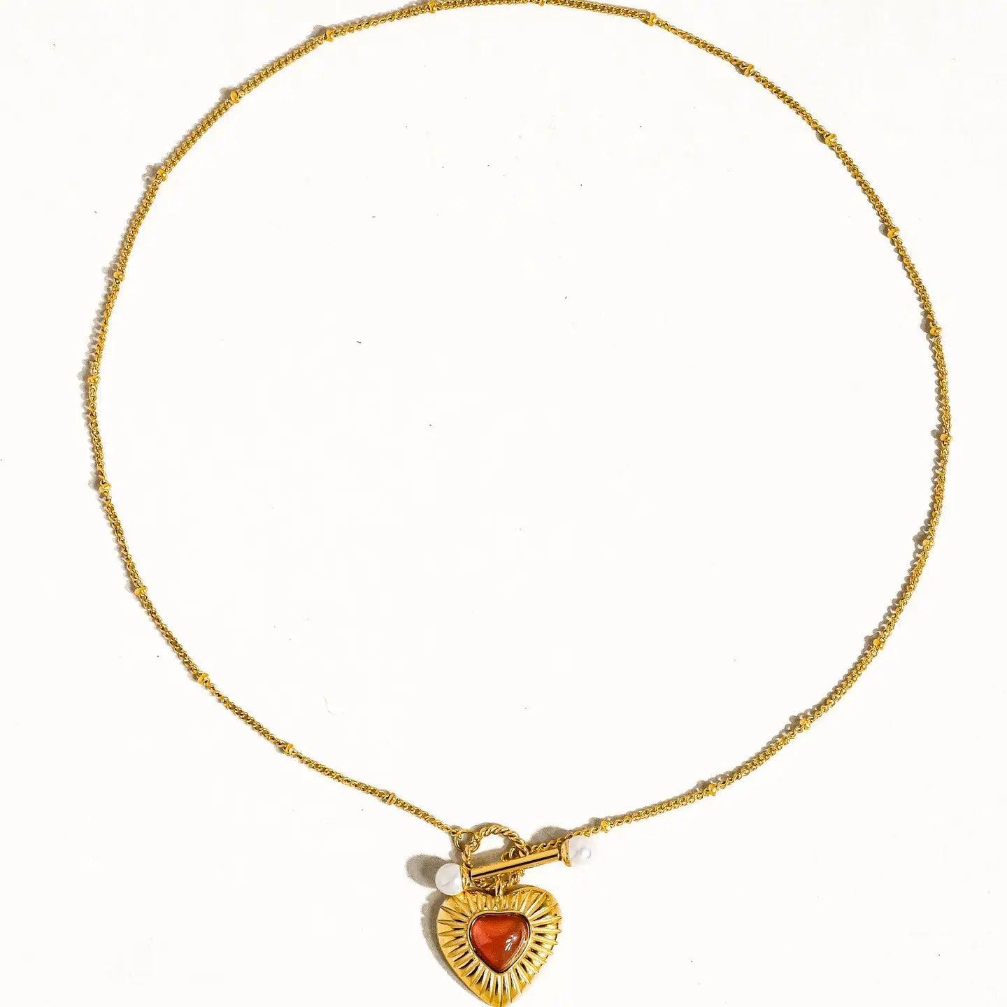 Havana Heart Necklace Product Image