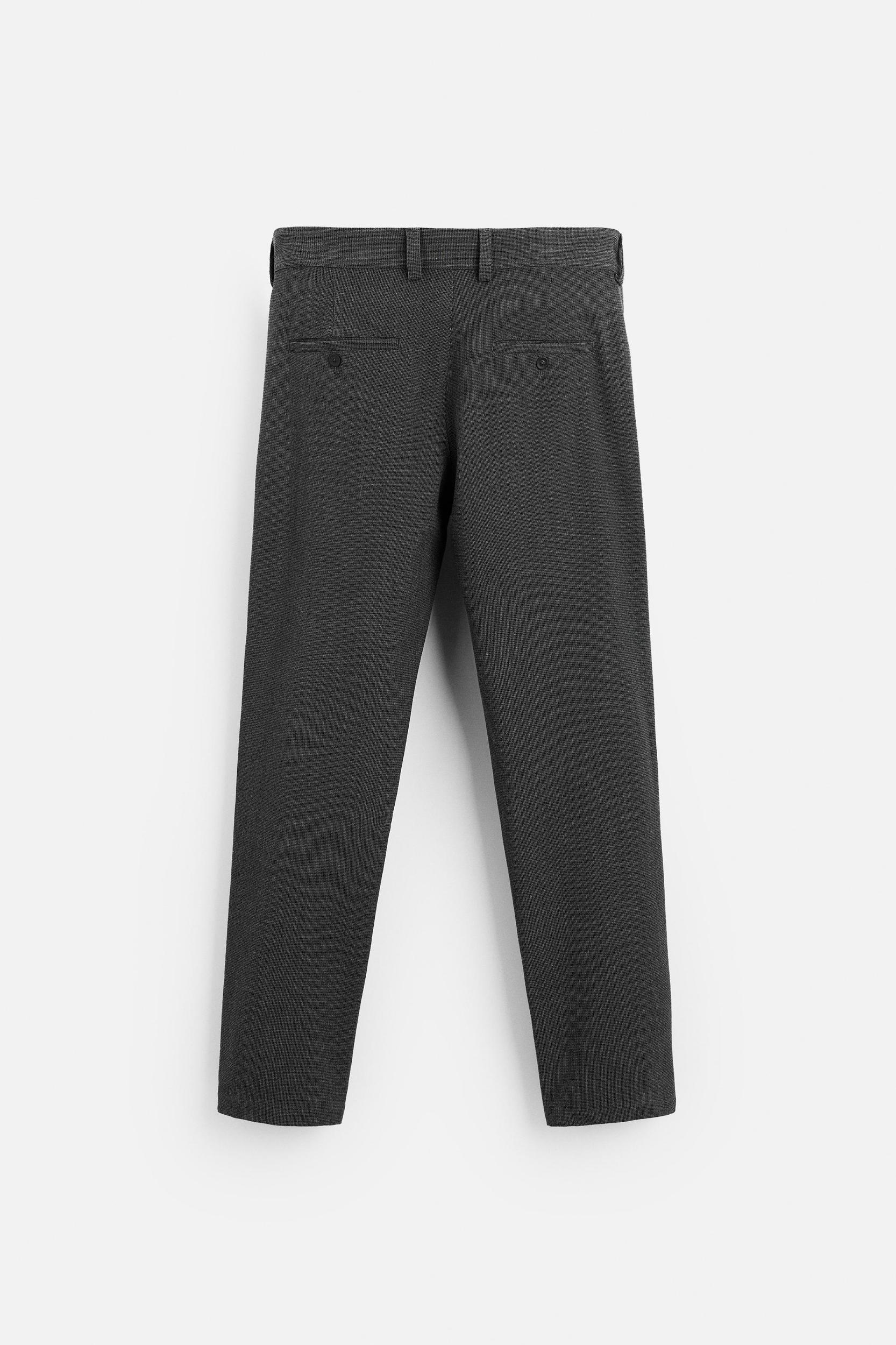 TEXTURED STRETCH PANTS Product Image