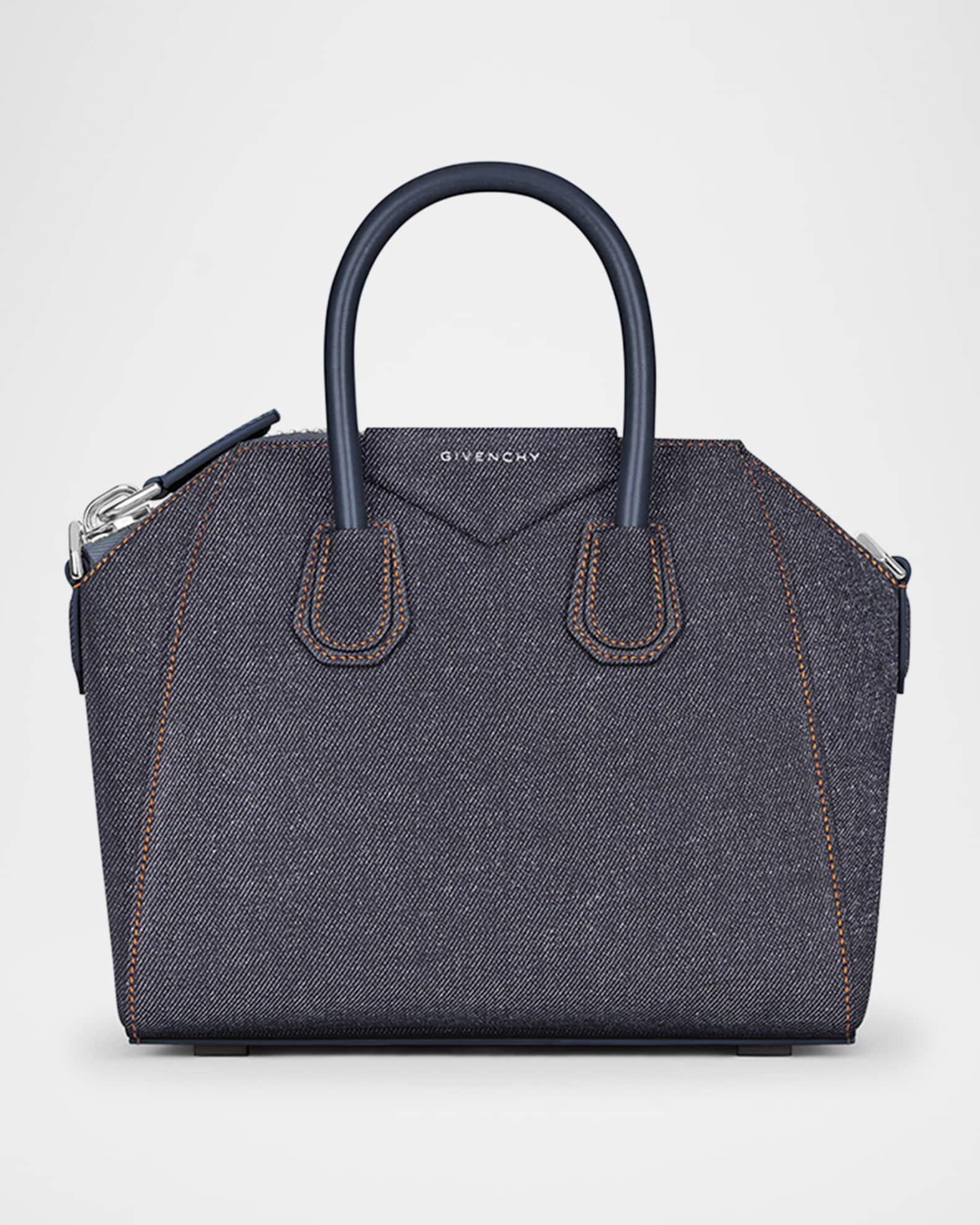 Antigona Mini Top-Handle Bag in Denim Product Image