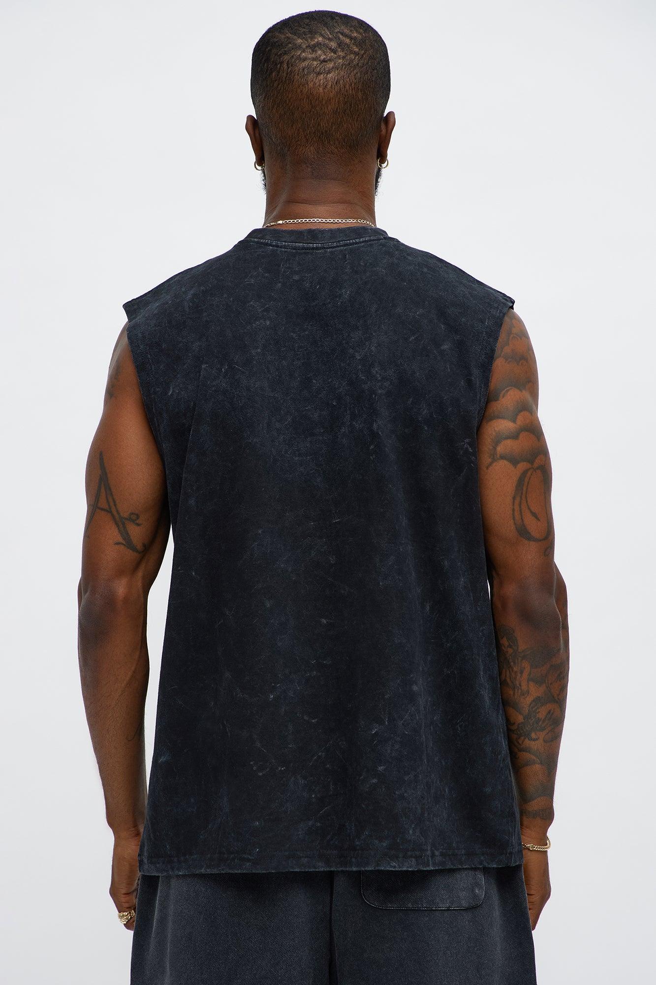 Bridges Burn Muscle Tee - Black Product Image