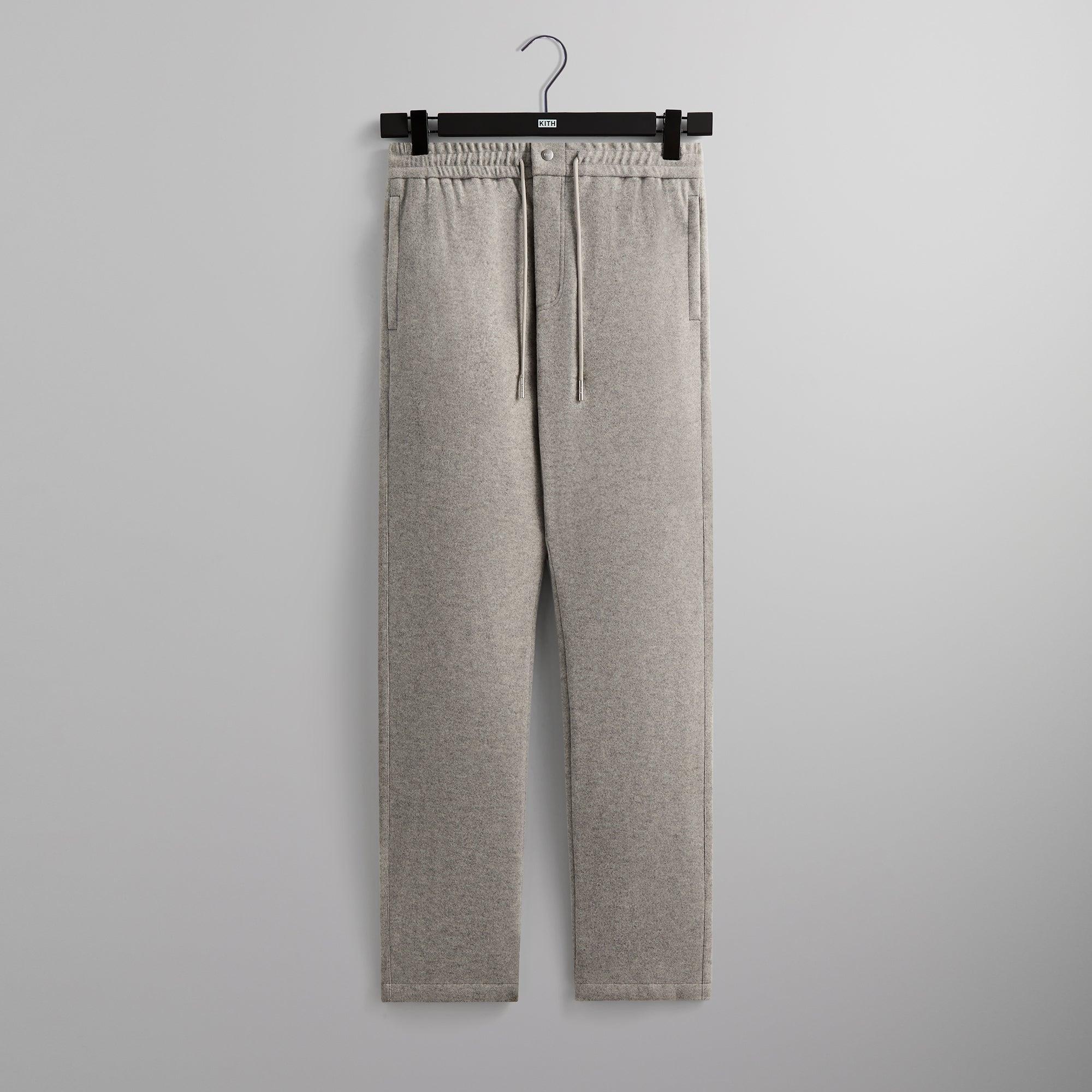 Kith Felted Jersey Lorimer Pant - Medium Heather Grey Male Product Image