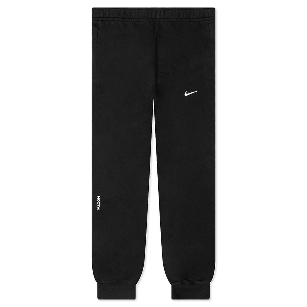 Nike x NOCTA Fleece CS Pants -Black/White Male Product Image