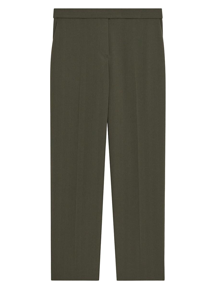 Womens Slim Crepe Pants Product Image