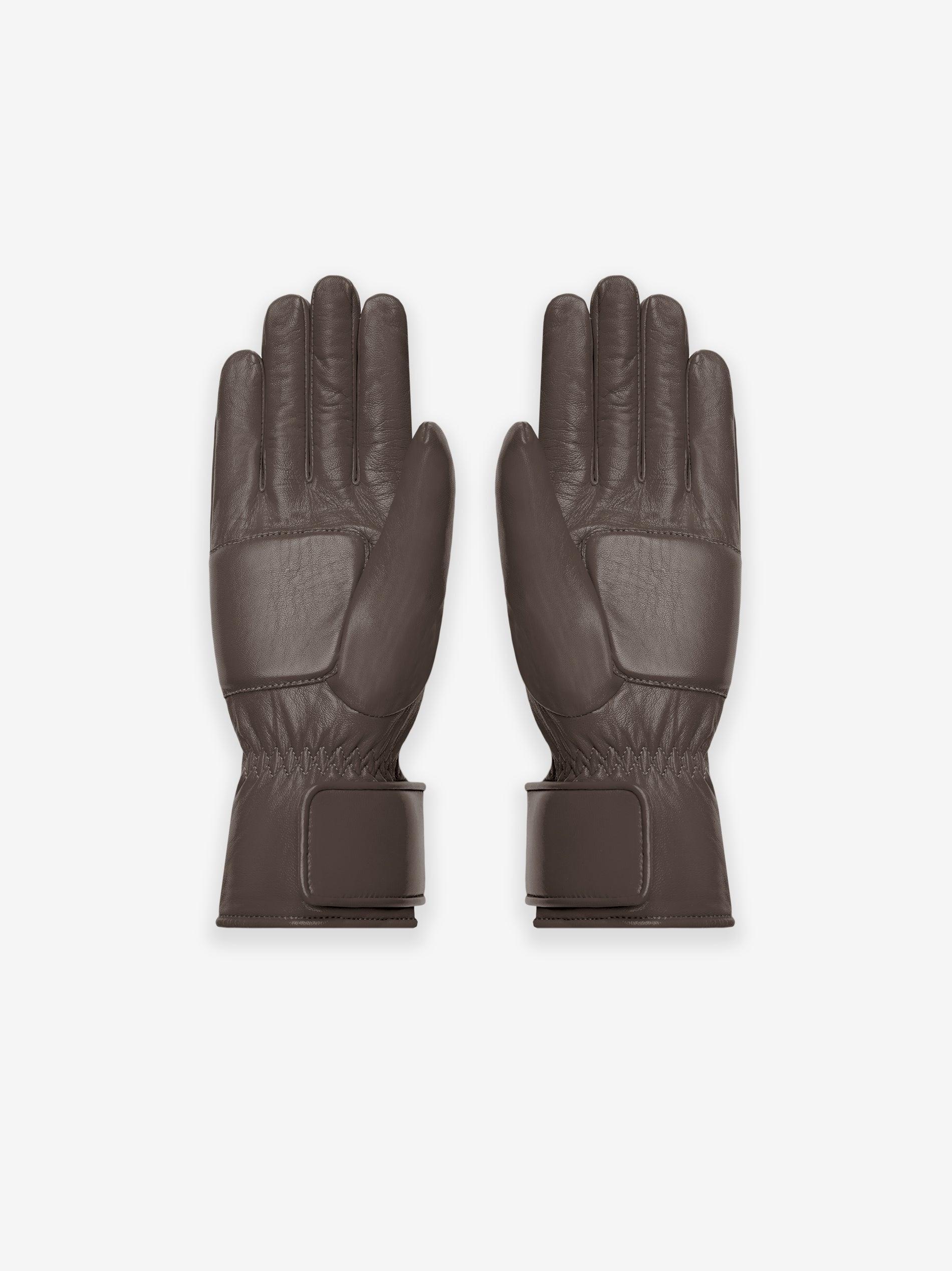 Leather Driver Gloves Male Product Image