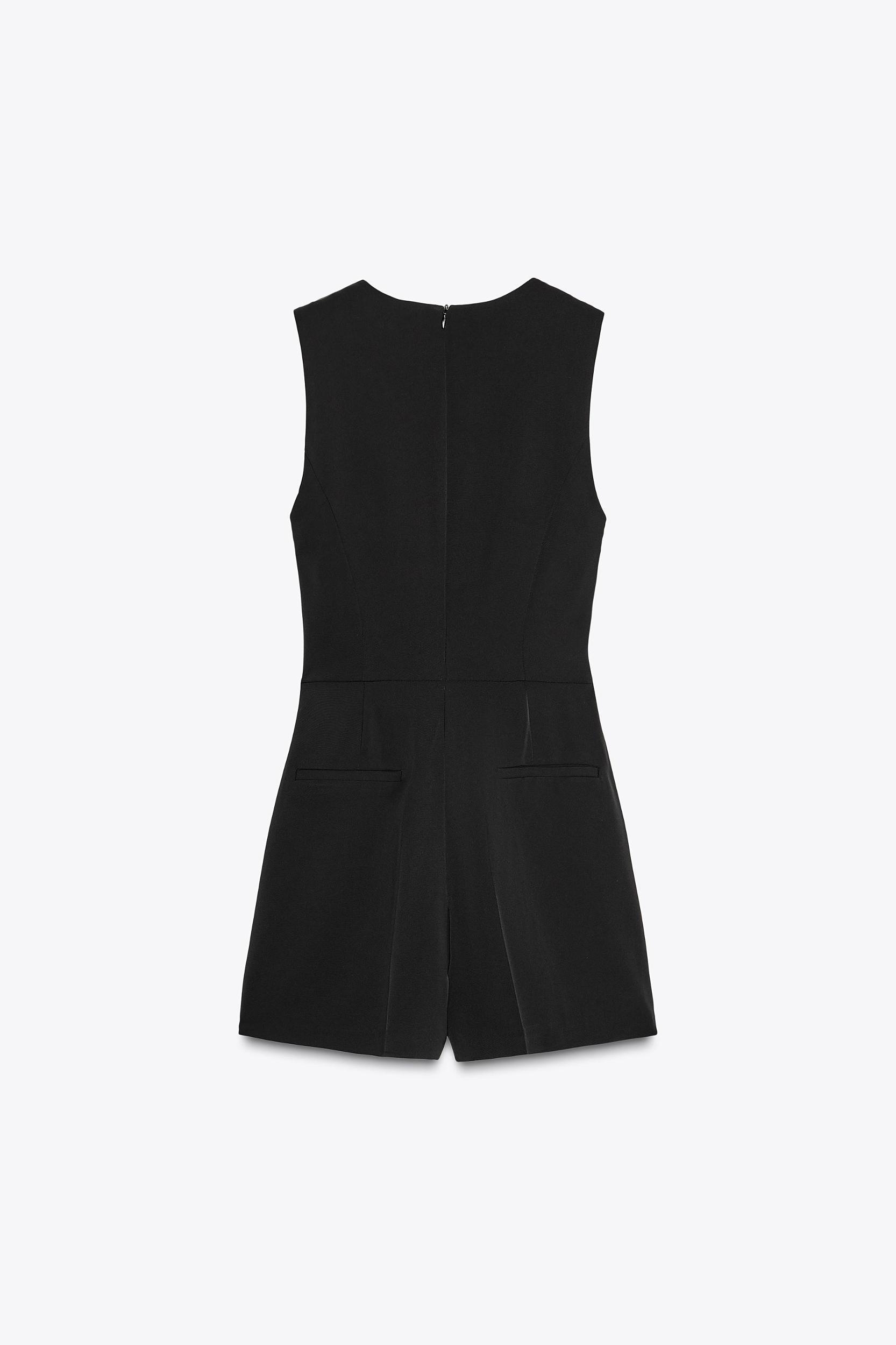 BELTED CREPE JUMPSUIT Product Image