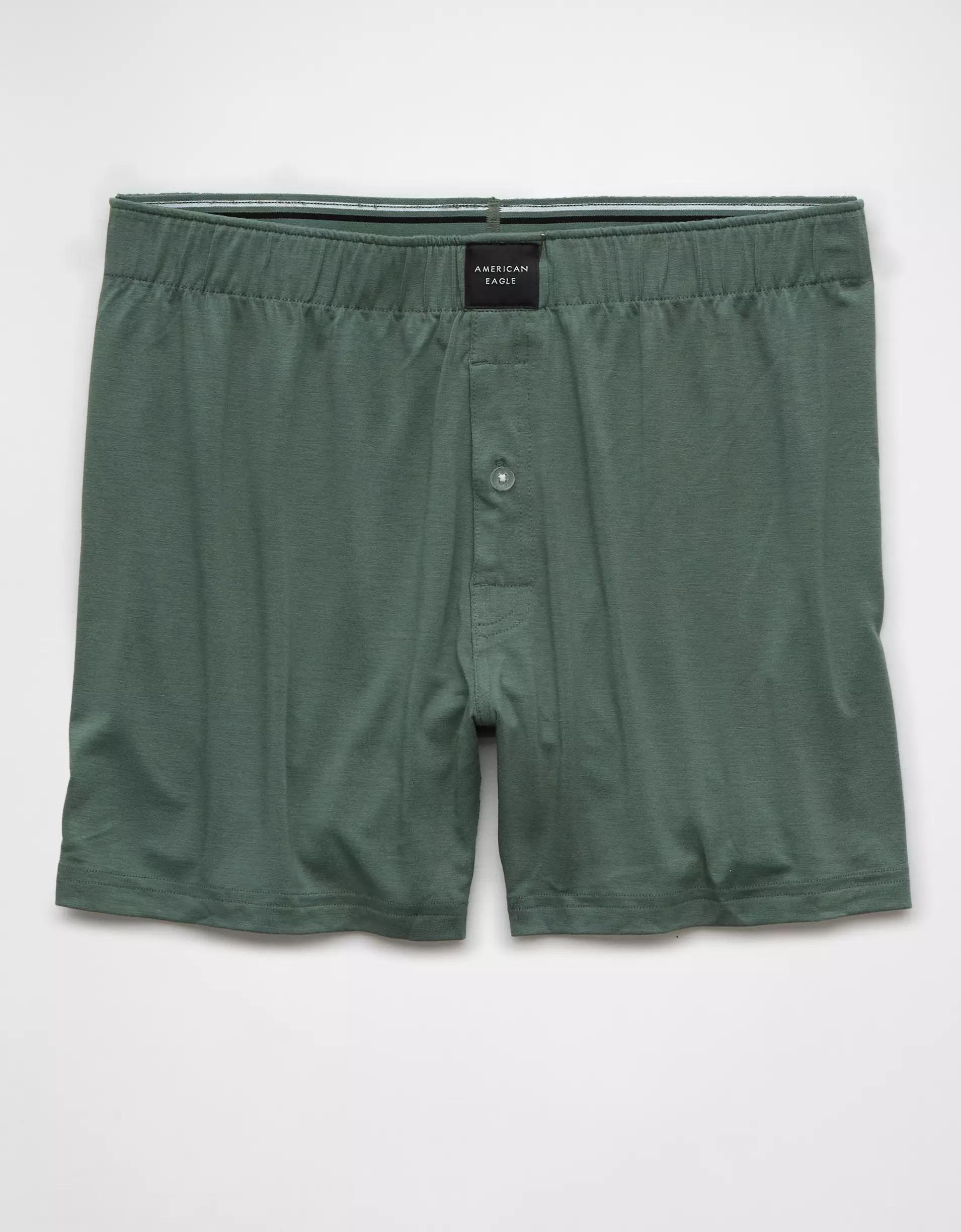 AEO Men's Slim Knit Ultra Soft Boxer Short Product Image