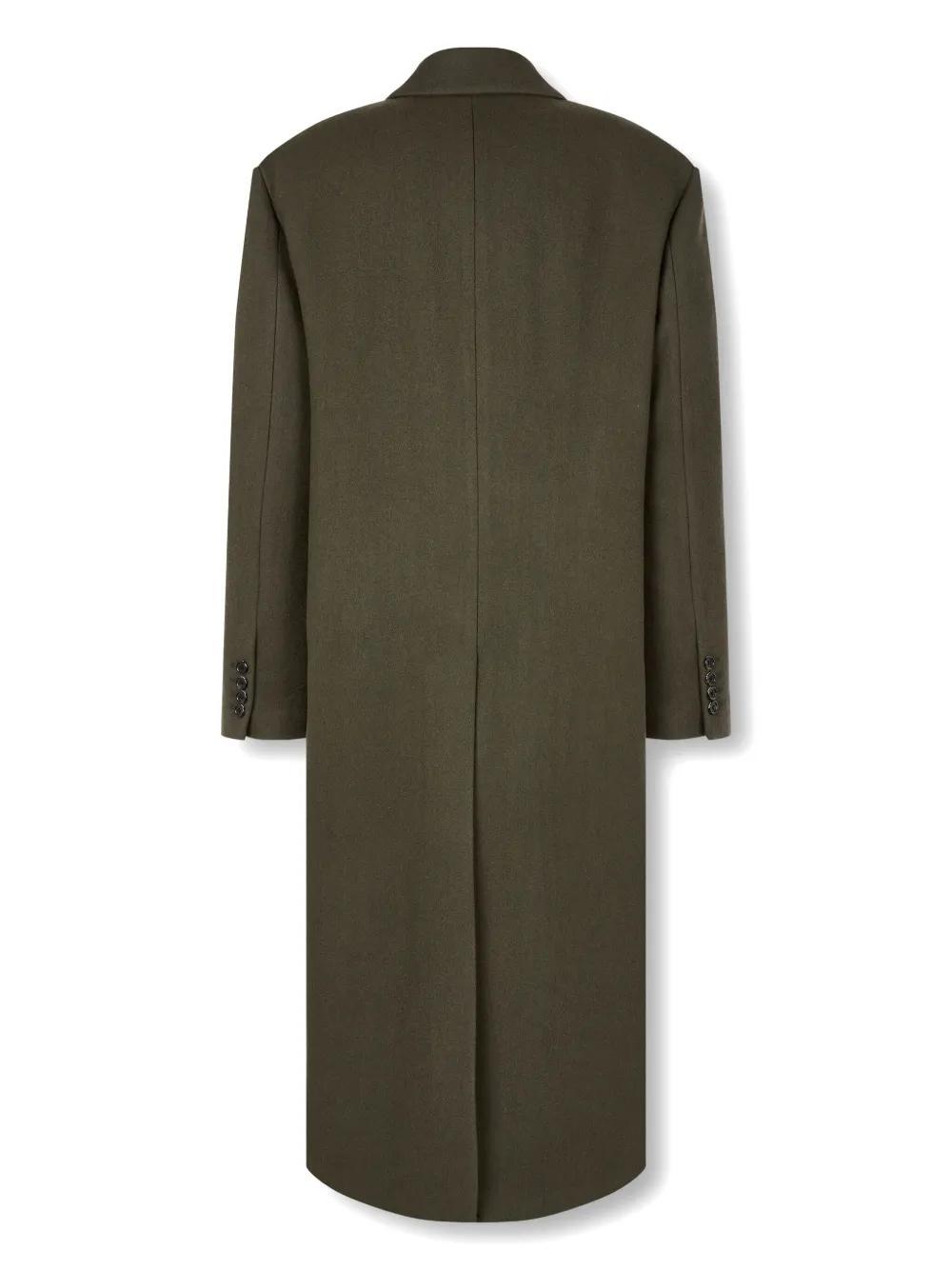 double-breasted tailored coat Product Image