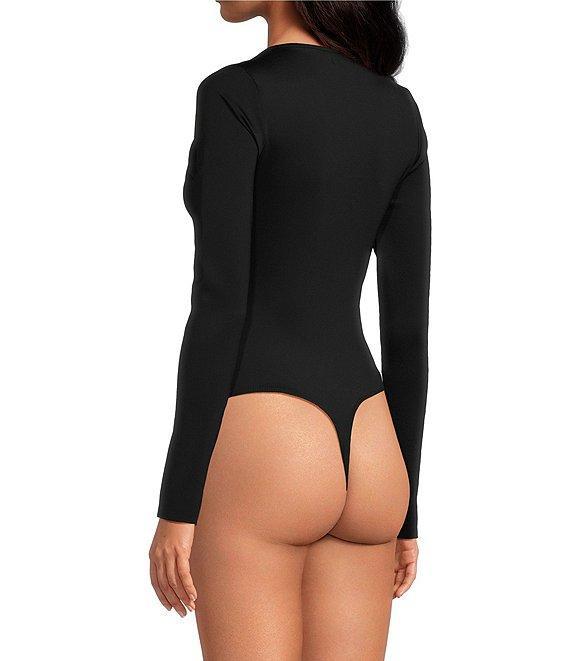 Good American Scuba Scoop Neck Long Sleeve Bodysuit Product Image