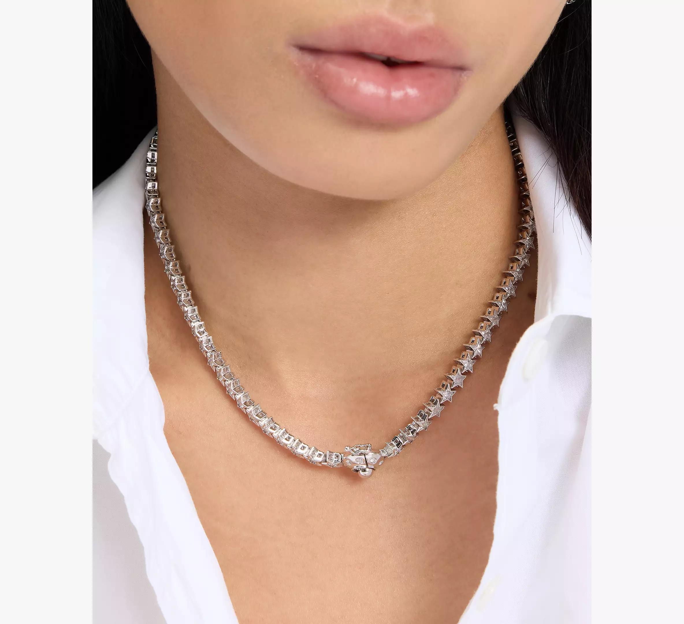 Space Cadet Star Tennis Necklace Product Image